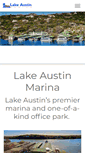 Mobile Screenshot of lakeaustinmarina.com